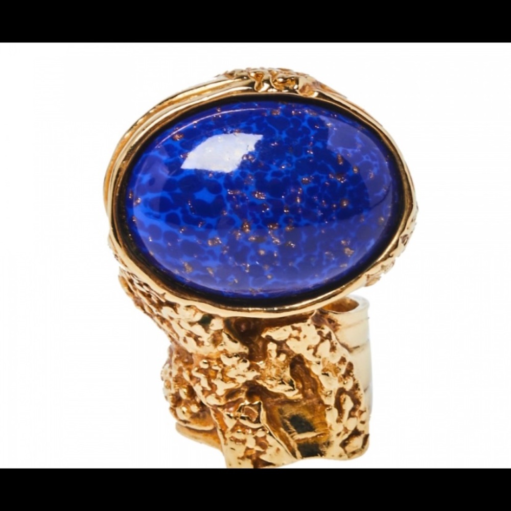 AUTHENTIC Saint Laurent Arty Cocktail Ring